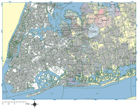 New York Digital Vector Maps - Download Editable Illustrator & PDF Vector Map of New York