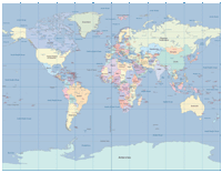 World+map+with+countries+and+oceans