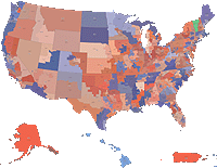 View larger image of Congressional Districts Map