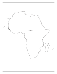 View larger image of Africa Outline Map