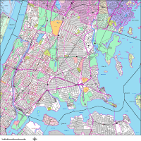 Bronx Street Map with Zip Codes