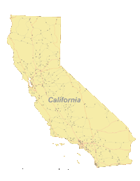 View larger image of California Map with Roads