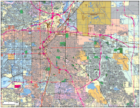 Denver, CO City Map with Roads & Highways