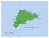 View larger image of Easter Island Map