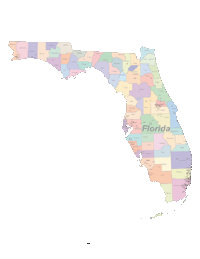 Florida Map Cities and Counties