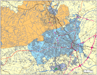 Fayetteville, NC City Map with Roads & Highways