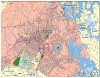 Nashville, TN City Map