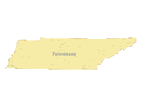 View larger image of Tennessee Map with Cities