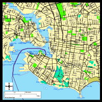 Victoria BC Downtown Map