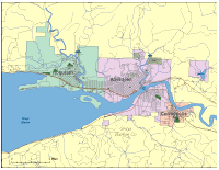 View larger image of Aberdeen, WA City Map