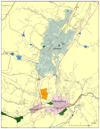 Altoona, PA City Map