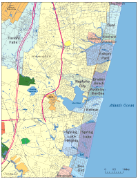 View larger image of Asbury Park, NJ City Map