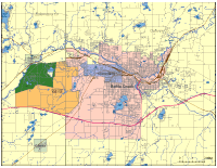 Battle Creek, MI City Map