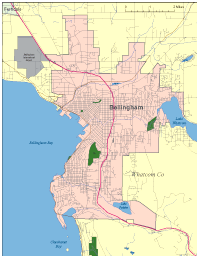 Bellingham City Limits Map - Vanda Jackelyn