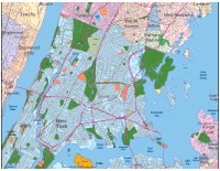 Bronx Borough, NY City Map