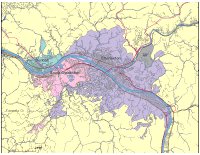 Charleston, WV City Map