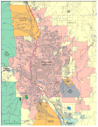 Colorado Springs, CO City Map