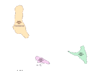 Comoros Map with Administrative Borders