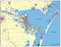 View larger image of Corpus Christi, TX City Map