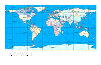 Deutsches Diagramm der Welt (World Map in German)