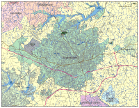 Greensboro, NC City Map