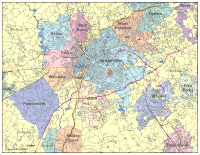 View larger image of Greenville, SC City Map