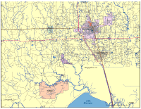 Hammond, LA City Map