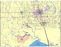 View larger image of Hammond, LA City Map