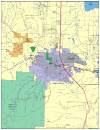 Helena, MT City Map