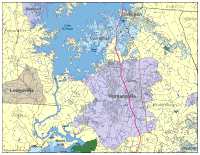 Huntersville, NC City Map