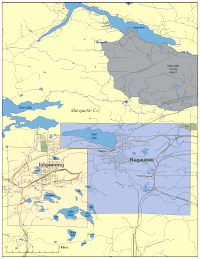 Ishpeming, MI City Map