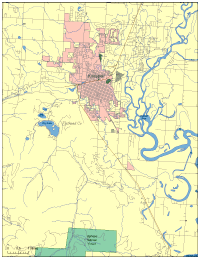 Kalispell, MT City Map