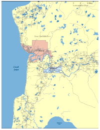 Kenai, AK City Map
