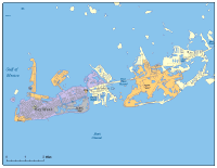 Key West, FL City Map
