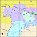 Killeen, TX City Map with Roads, Highways & Zip Codes