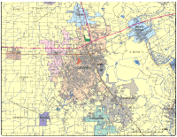 View larger image of Lafayette, LA City Map