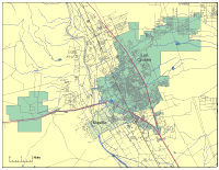 Las Cruces, NM City Map