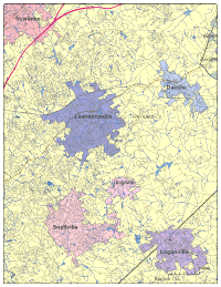 Lawrenceville, GA City Map