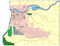 Lewiston, ID City Map
