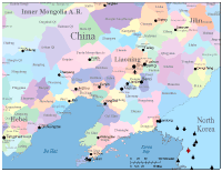 View larger image of China Vector Maps Liaoning Province