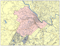 View larger image of Lynchburg, VA City Map