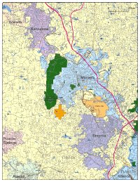 Marietta, GA City Map