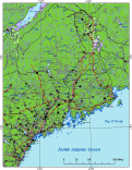 Maine Map High Detail
