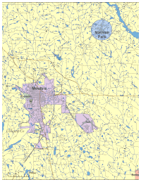 Moultrie, GA City Map