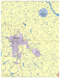 View larger image of Moultrie, GA City Map