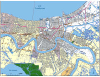 View larger image of New Orleans, LA City Map