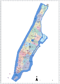 View larger image of New York County Map