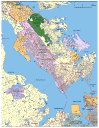 View larger image of Newport News, VA City Map