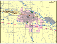 North Platte, NE City Map