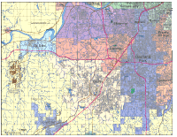 Overland Park, KS City Map